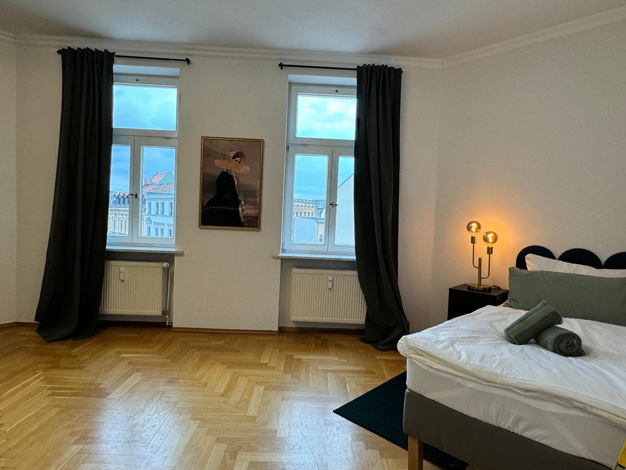 Rebelrents #4 Design Trifft Komfort - Einzigartiges Ferienapartment In Der Nahe Des Hauptbahnhofs Halle  Buitenkant foto